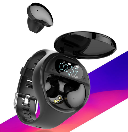 Sleep Exercise Pedometer Heart Rate Bracelet Bluetooth Headset Combo